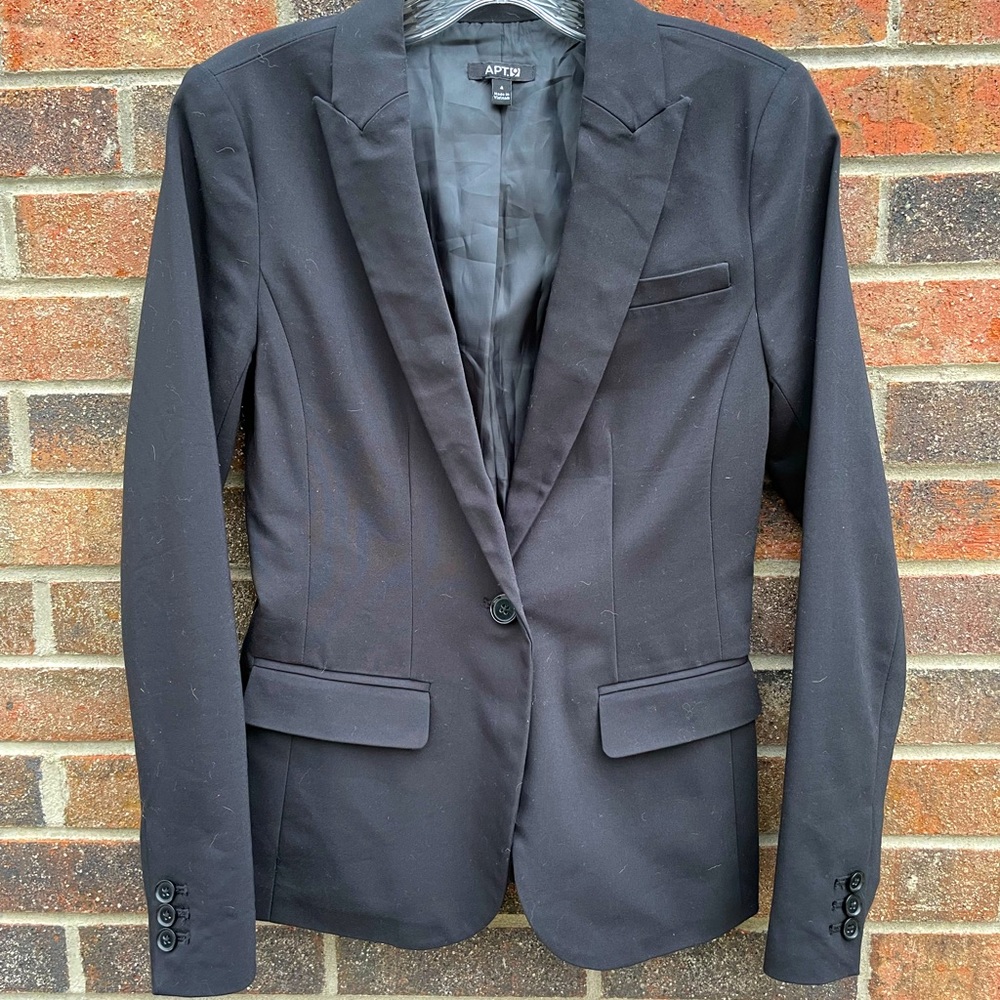 Black Fitted Blazer
